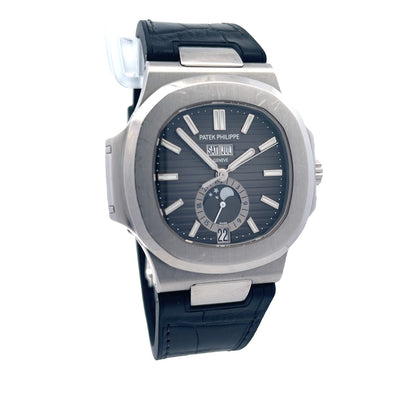 Patek Philippe Nautilus Annual Calendar Stainless Steel 5726A-001 - Beverly Hills Watch Company