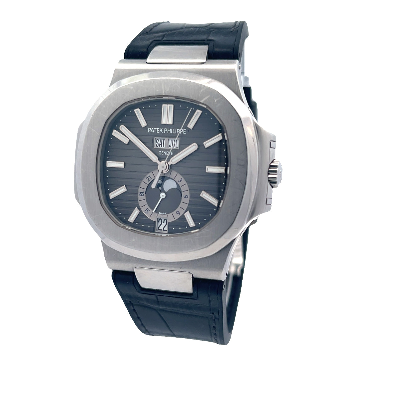 Patek Philippe Nautilus Annual Calendar Stainless Steel 5726A-001 - Beverly Hills Watch Company