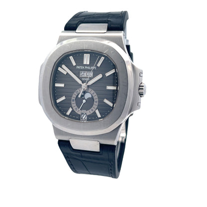 Patek Philippe Nautilus Annual Calendar Stainless Steel 5726A-001 - Beverly Hills Watch Company