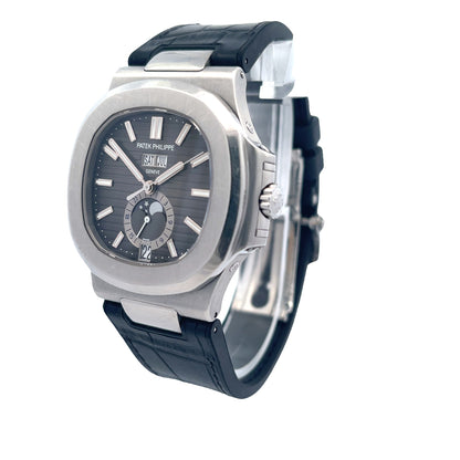 Patek Philippe Nautilus Annual Calendar Stainless Steel 5726A-001 - Beverly Hills Watch Company