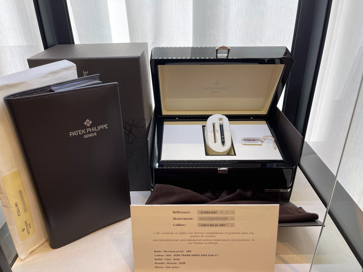 Patek Philippe Nautilus Annual Calendar Stainless Steel 5726A-001 - Beverly Hills Watch Company