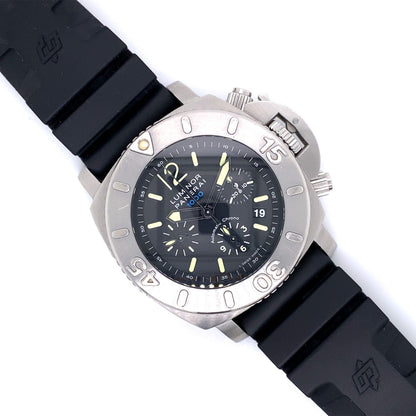 Panerai Luminor Submersible 1950 1000m 47mm Chronograph Black Dial PAM00187  - Beverly Hills Watch Company