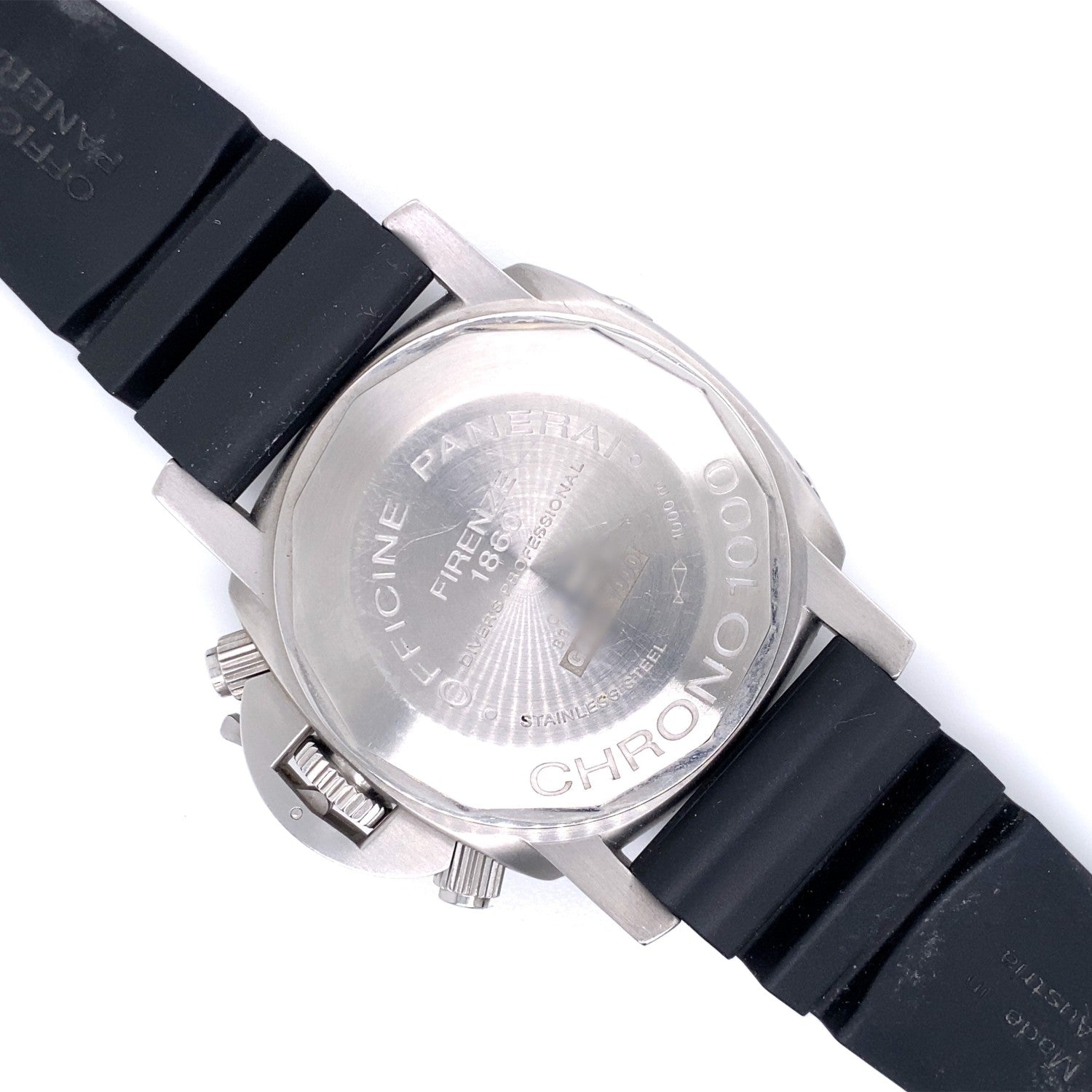 Panerai Luminor Submersible 1950 1000m 47mm Chronograph Black Dial PAM00187  - Beverly Hills Watch Company