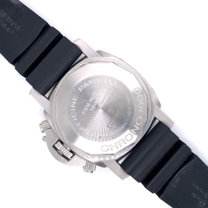 Panerai Luminor Submersible 1950 1000m 47mm Chronograph Black Dial PAM00187  - Beverly Hills Watch Company