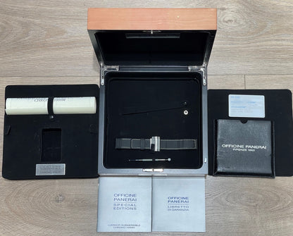 Panerai Luminor Submersible 1950 1000m 47mm Chronograph Black Dial PAM00187  - Beverly Hills Watch Company