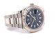 Rolex Datejust II 41mm Stainless Steel 18K White Gold Fluted Bezel Blue Dial 116334 - Beverly Hills Watch Company