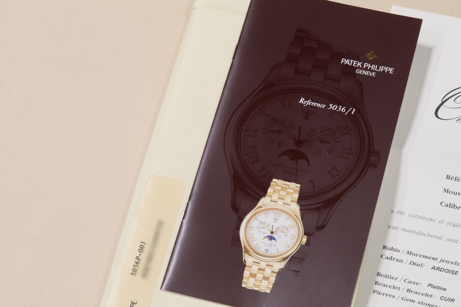 Patek Philippe Annual Calendar Power Reserve Grey Dial 5056p-001 - Beverly Hills Watch Company