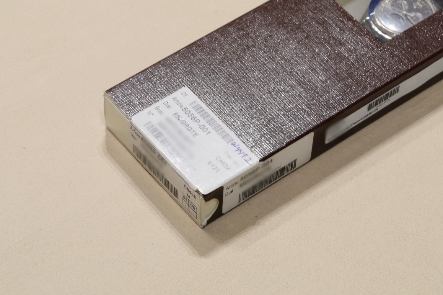 Patek Philippe Annual Calendar Power Reserve Grey Dial 5056p-001 - Beverly Hills Watch Company