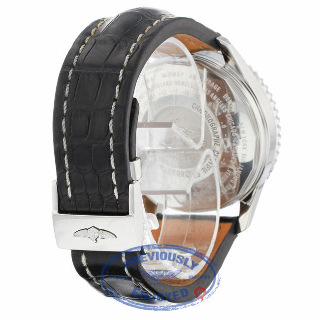 Breitling Navitimer World Watch Black Dial A2432212/B726 - Beverly Hills Watch