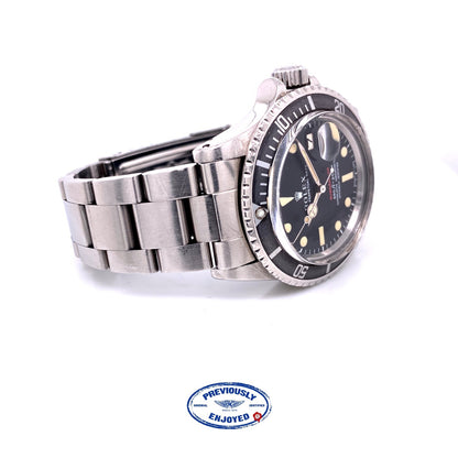 Rolex 1970 Vintage Red Submariner 1680 Mark IV Dial - Beverly Hills Watch Company