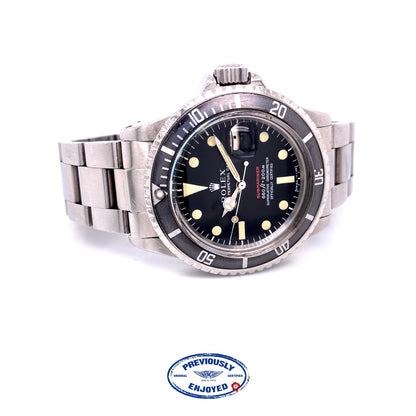 Rolex 1970 Vintage Red Submariner 1680 Mark IV Dial - Beverly Hills Watch Company