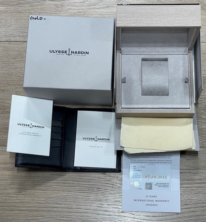 Ulysse Nardin Diver 44mm Rose Gold and Blue 1185-170-3/BLUE - Beverly Hills Watch Company