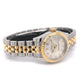 Rolex Datejust 26mm Stainless Steel Yellow Gold Silver Diamond Dial 179173 82TY8T - Beverly Hills Watch Company