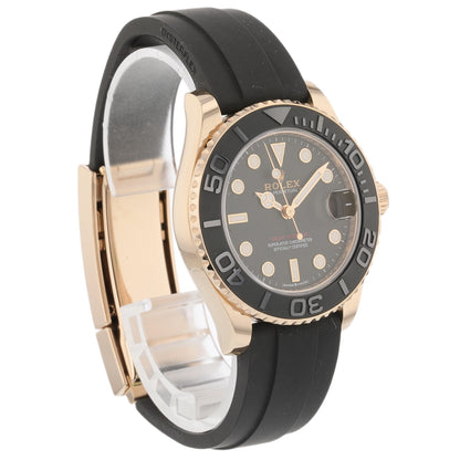 Rolex Yacht-Master 37mm Everose Oysterflex 268655