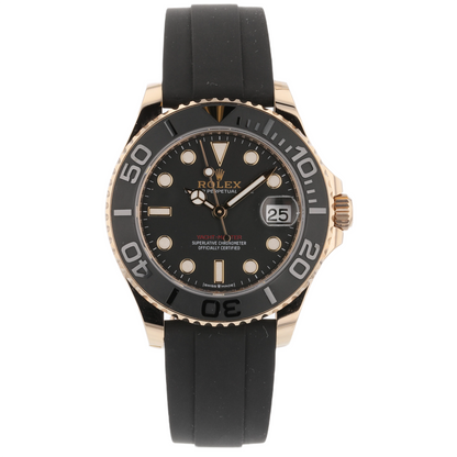 Rolex Yacht-Master 37mm Everose Oysterflex 268655
