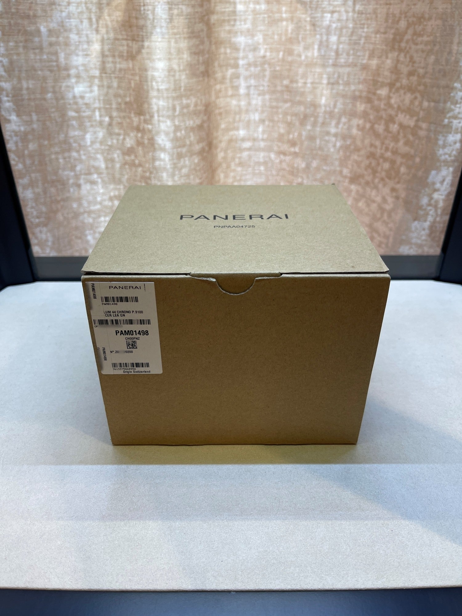 Panerai Luminor Chronograph Flyback 44mm Ceramic Green Dial PAM01498 - Beverly Hills Watch Company