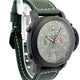 Panerai Luminor Chronograph Flyback 44mm Ceramic Green Dial PAM01498 - Beverly Hills Watch Company