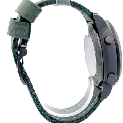 Panerai Luminor Chronograph Flyback 44mm Ceramic Green Dial PAM01498 - Beverly Hills Watch Company