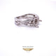 Diamond Baguette and 18K White Gold Semi-Mount Ring - Beverly Hills Watch and Jewelry Company