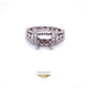 Diamond and 18K White Gold Semi-Mount Ring - Beverly Hills Watch and Jewelry Company