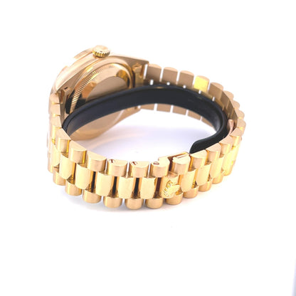 Rolex 36mm Day-Date President Yellow Gold 18238 - Beverly Hills Watch Company