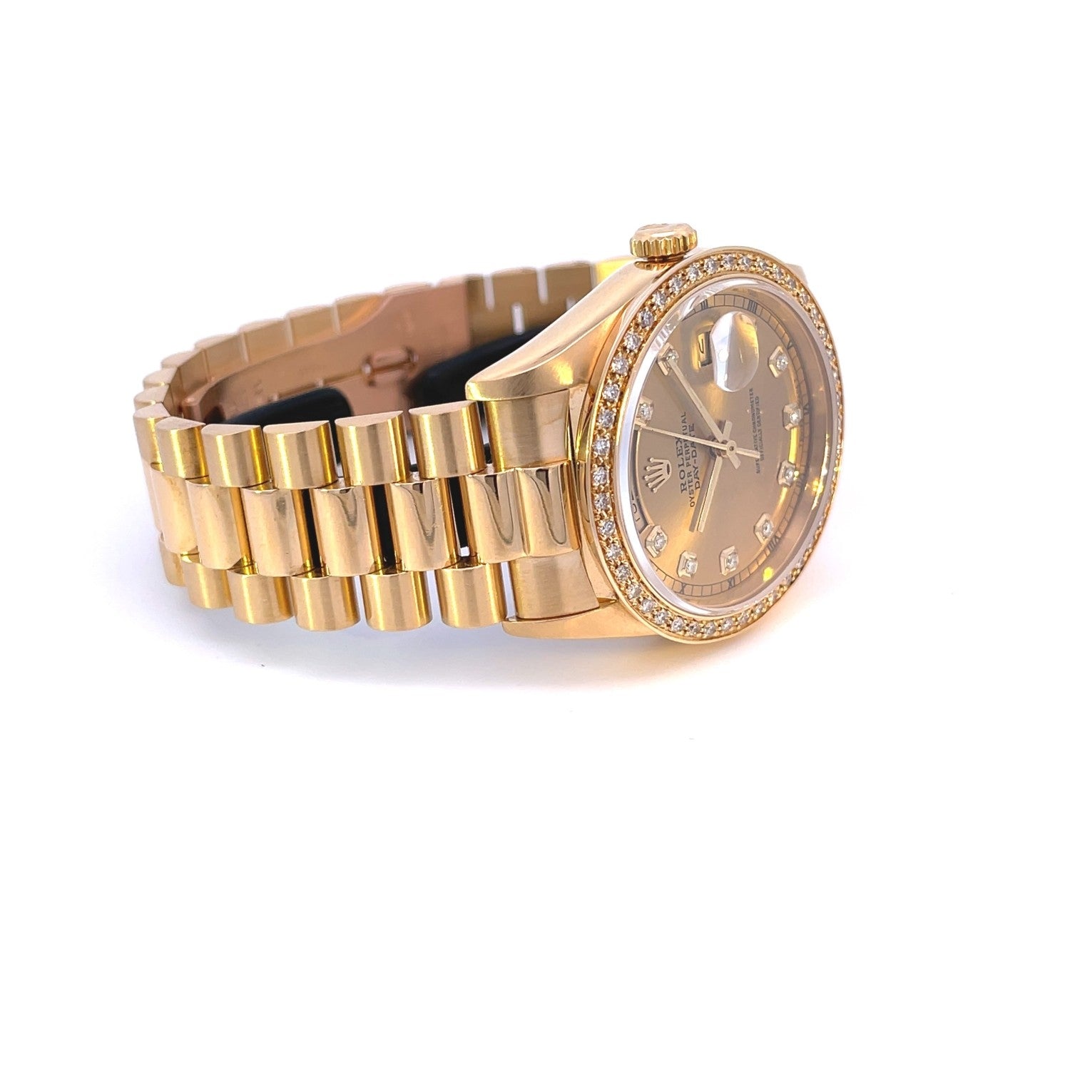 Rolex 36mm Day-Date President Yellow Gold 18238 - Beverly Hills Watch Company