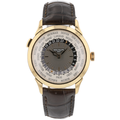 Patek Philippe World Time Rose Gold Slate Grey Dial 5230R-012