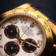 Rolex Daytona 40mm Yellow Gold Panda Dial 116518