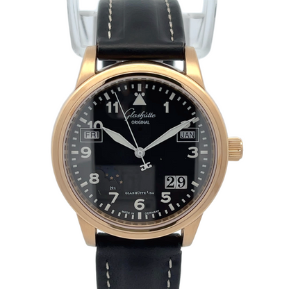 Glashutte Original Senator Klassik 39mm Rose Gold Perpetual Calendar 139-50-07-11-04