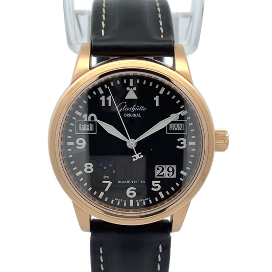 Glashutte Original Senator Klassik 39mm Rose Gold Perpetual Calendar 139-50-07-11-04