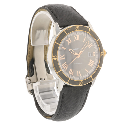 Cartier Ronde Croisiere 42mm Rose Gold and Stainless Grey Dial W2RN0005