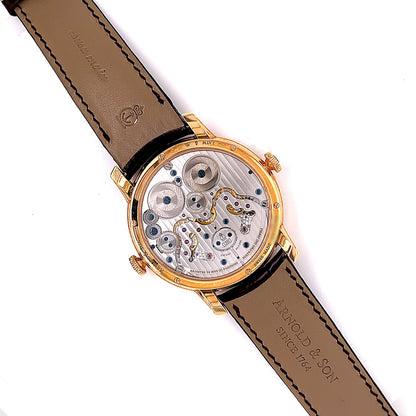 Arnold & Son DBG Equation GMT 44 MM Rose Gold 1DGAP.W01A.C120P 8UFJFV