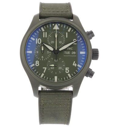IWC Pilot Chronograph Top Gun Woodland IW389106