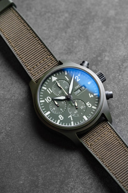 IWC Pilot Chronograph Top Gun Woodland IW389106