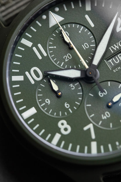 IWC Pilot Chronograph Top Gun Woodland IW389106