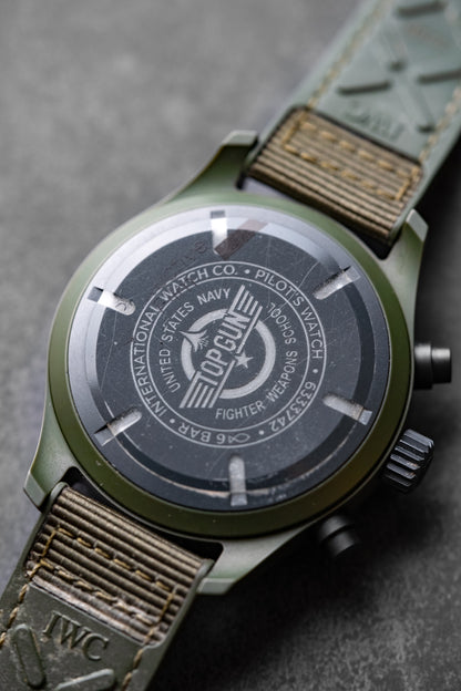IWC Pilot Chronograph Top Gun Woodland IW389106
