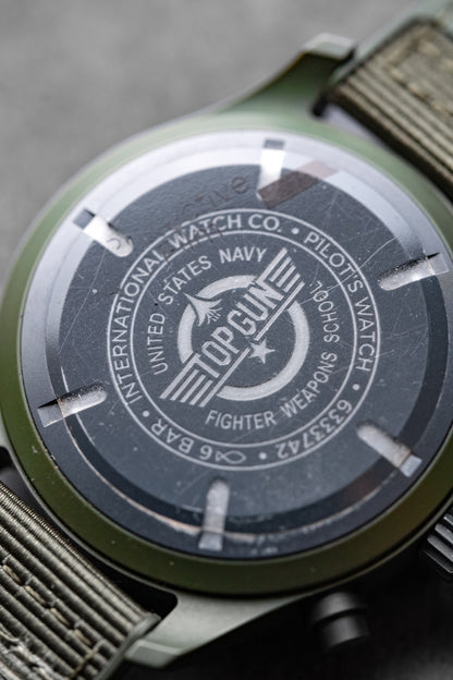 IWC Pilot Chronograph Top Gun Woodland IW389106