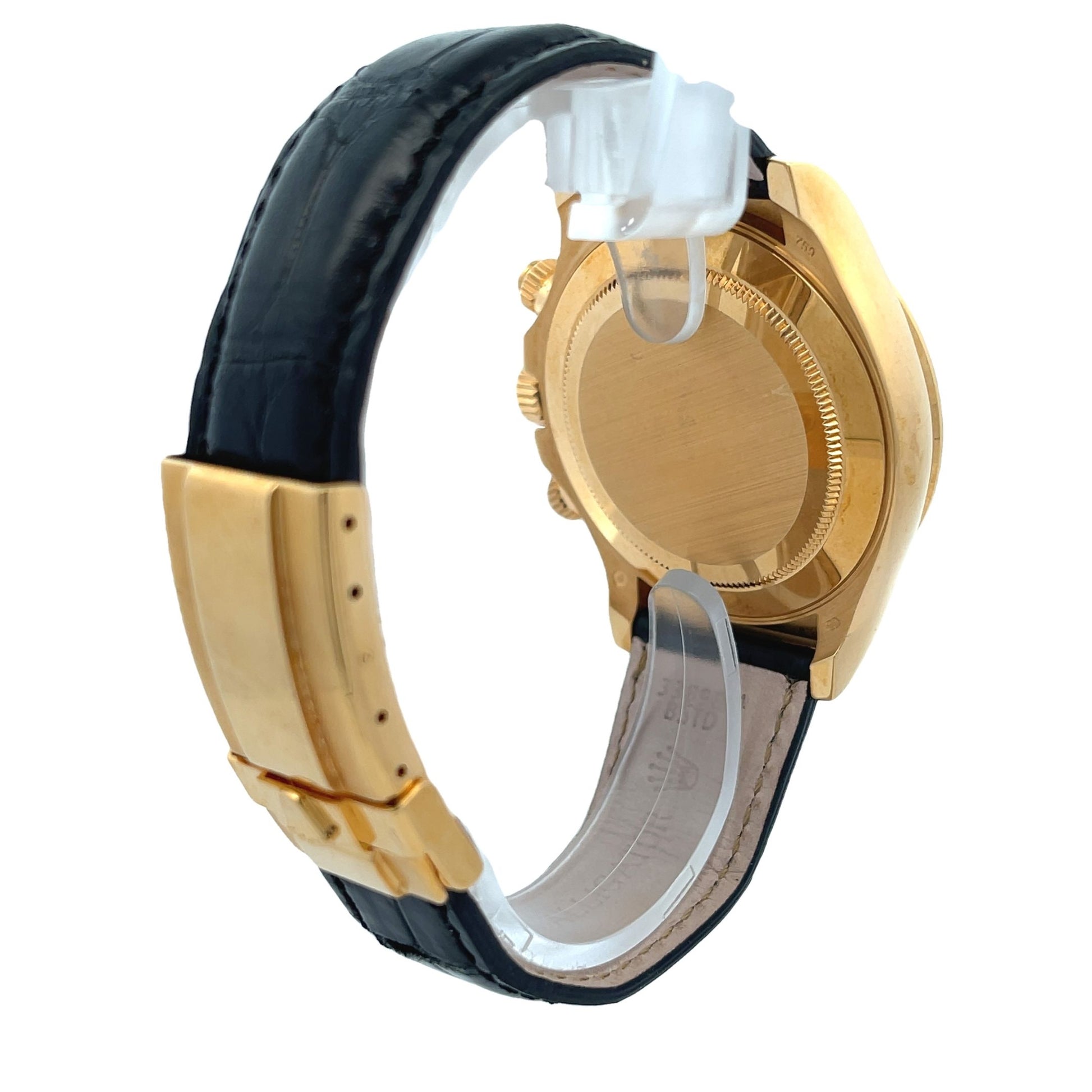 Rolex Daytona 40mm Yellow Gold Panda Dial 116518 - Beverly Hills Watch Company