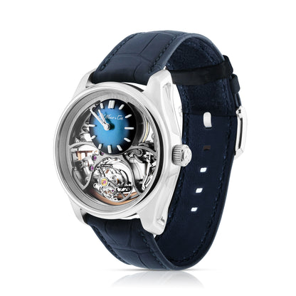 H. Moser & Cie Pioneer Cylindrical Tourbillon 3811-1200 - Beverly Hills Watch Company