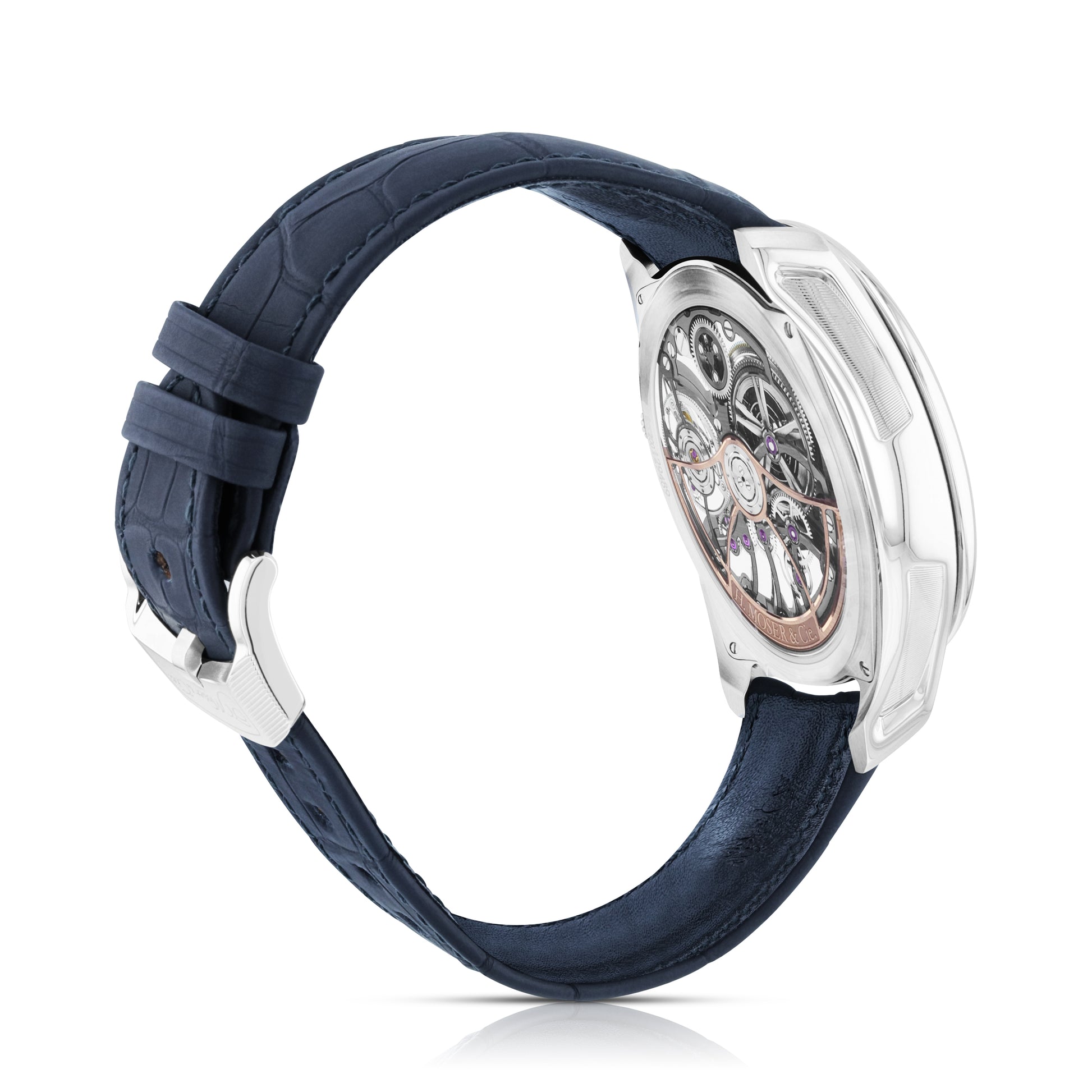 H. Moser & Cie Pioneer Cylindrical Tourbillon 3811-1200 - Beverly Hills Watch Company