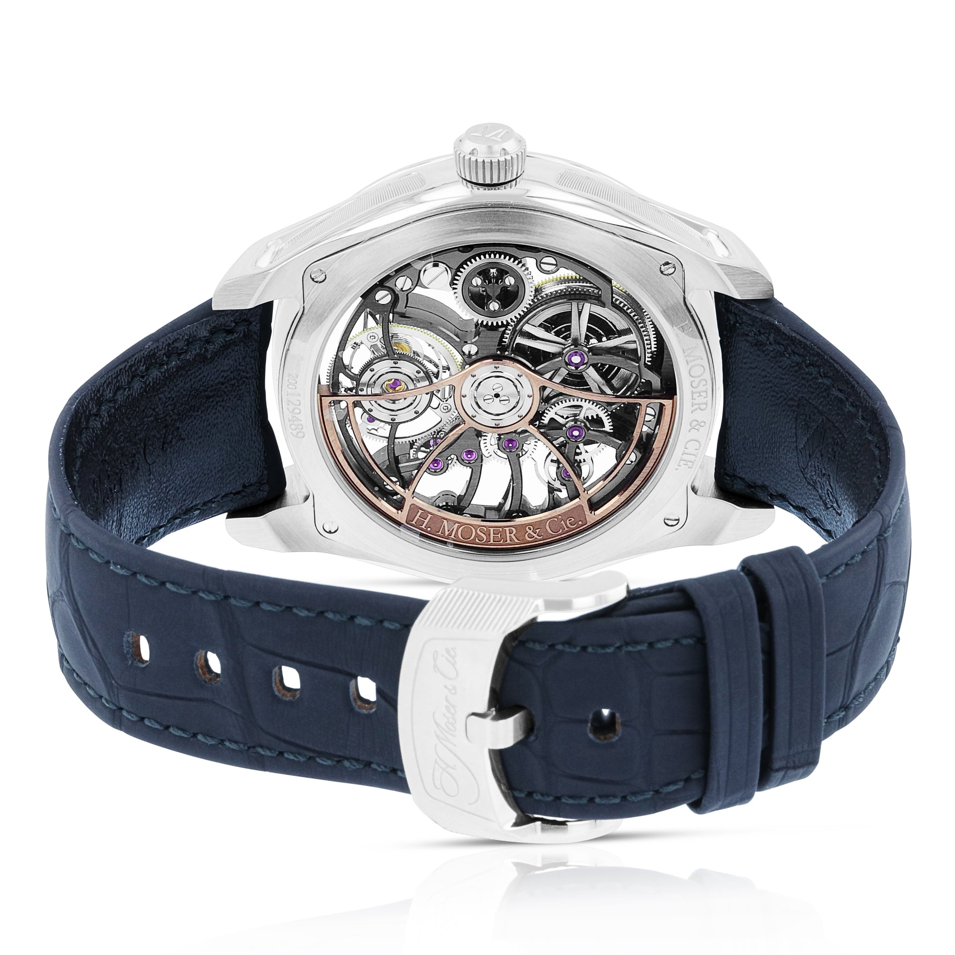 H. Moser & Cie Pioneer Cylindrical Tourbillon 3811-1200 - Beverly Hills Watch Company