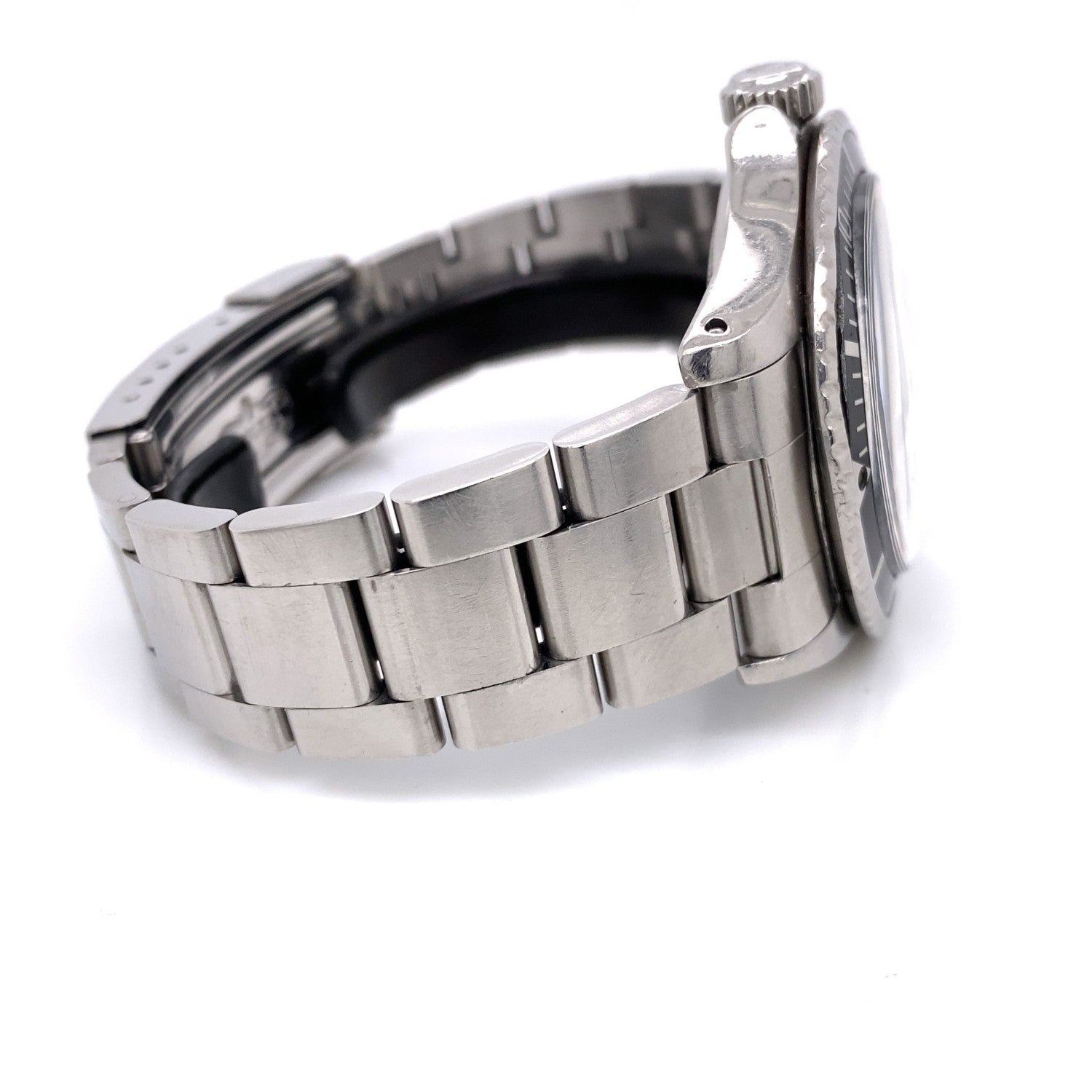 Rolex Submariner Vintage 1966 Stainless Steel Black Dial Bracelet 5513 8R527V - Beverly Hills Watch Company