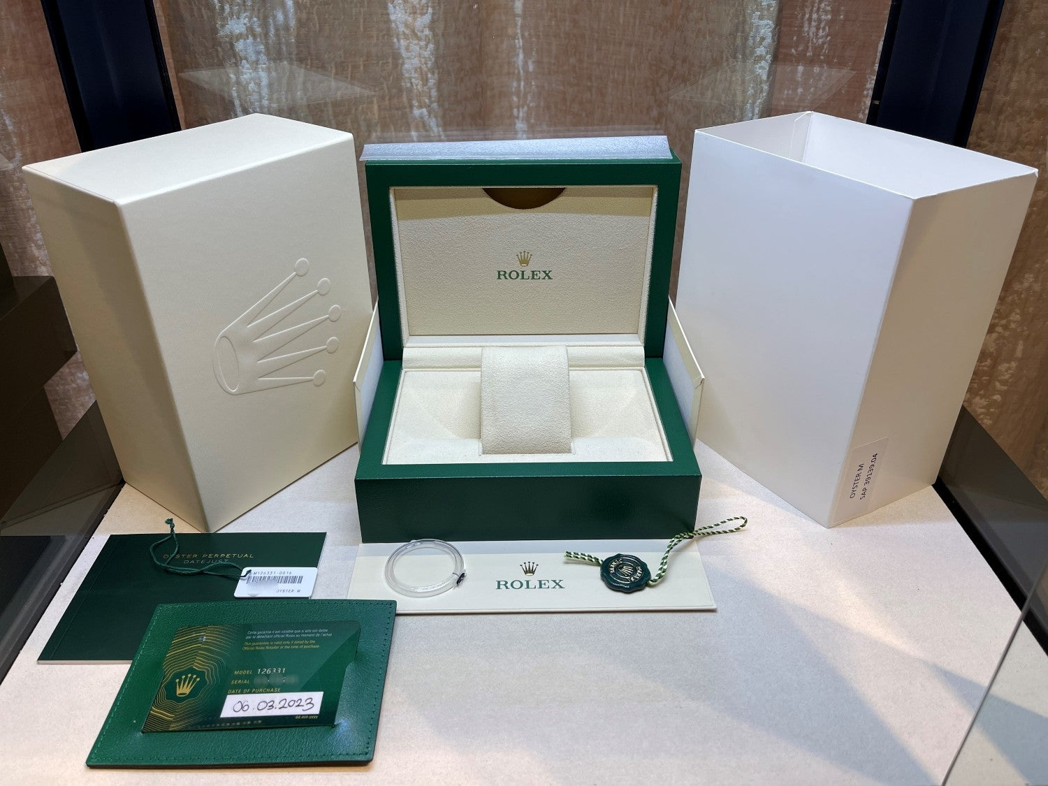 Rolex Datejust 41mm Everose and Stainless Steel Wimbledon Jubilee 126331 - Beverly Hills Watch Company