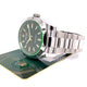 Rolex Milgauss 40mm Green Crystal Stainless Steel Black Dial 116400 8WRHY5 - Beverly Hills Watch Company