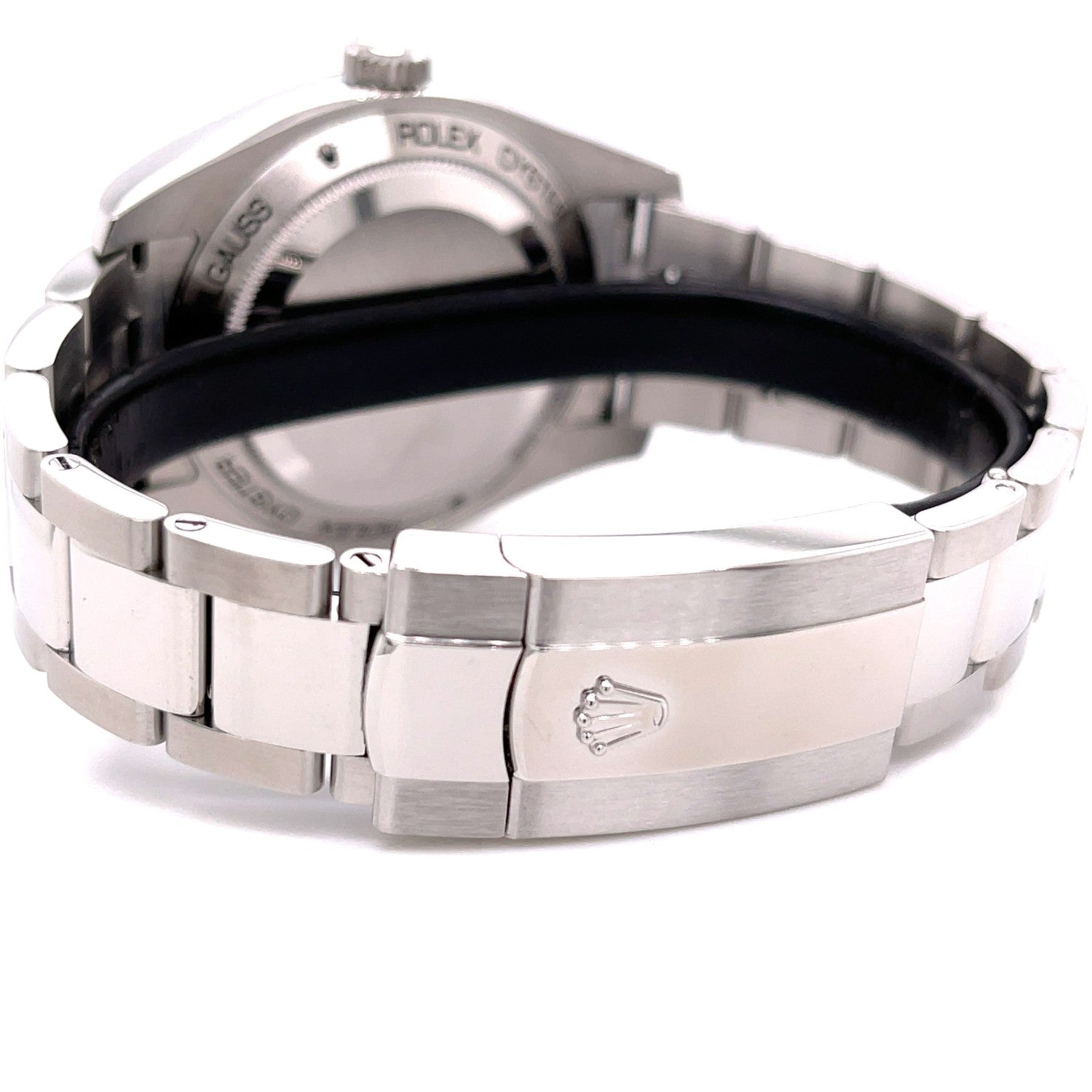 Rolex Milgauss 40mm Green Crystal Stainless Steel Black Dial 116400 8WRHY5 - Beverly Hills Watch Company