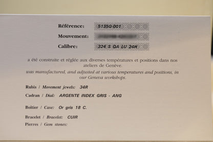 Patek Philippe Gondolo Annual Calendar Silver Dial 5135g 8WUMWP - Beverly Hills Watch Company