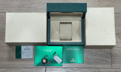 Rolex Datejust 41mm 18k White Gold Bezel Stainless Steel Black Diamond Dial 126334 - Beverly Hills Watch Company