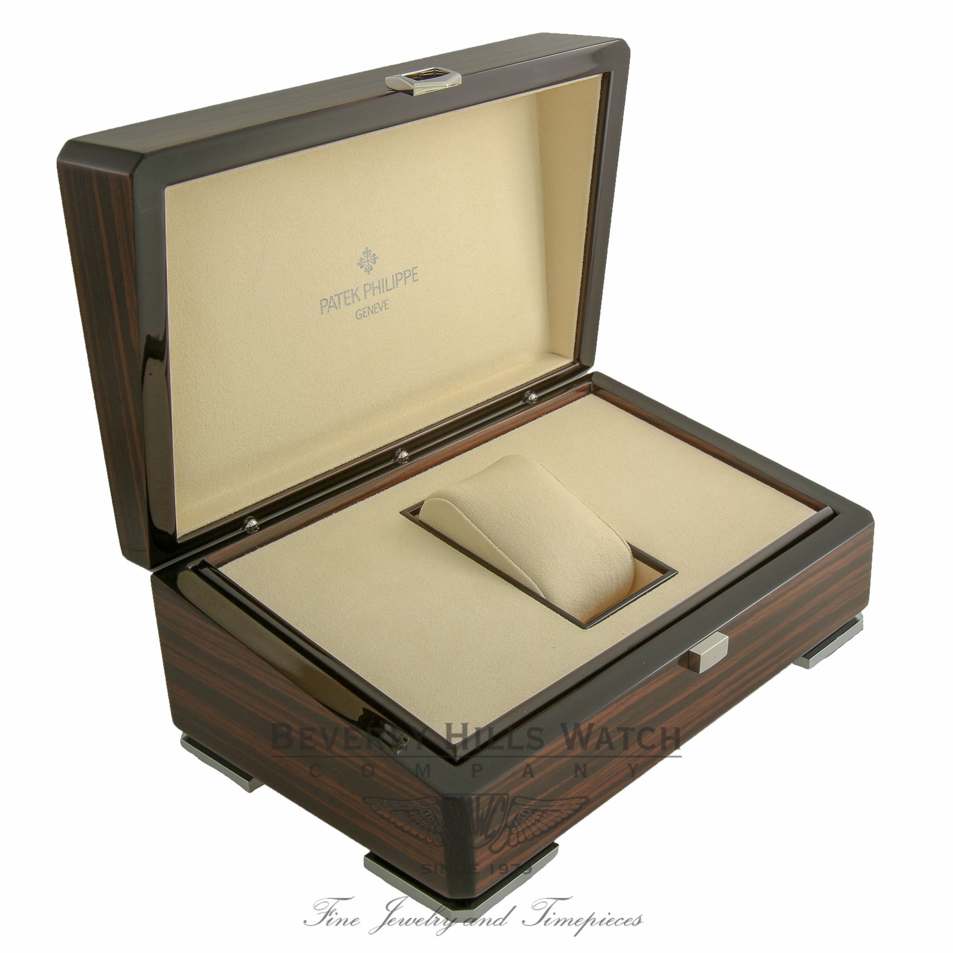 Patek Philippe Complications Blue Dial Automatic 18K White Gold 5930G-0001 915VPF - Beverly Hills Watch