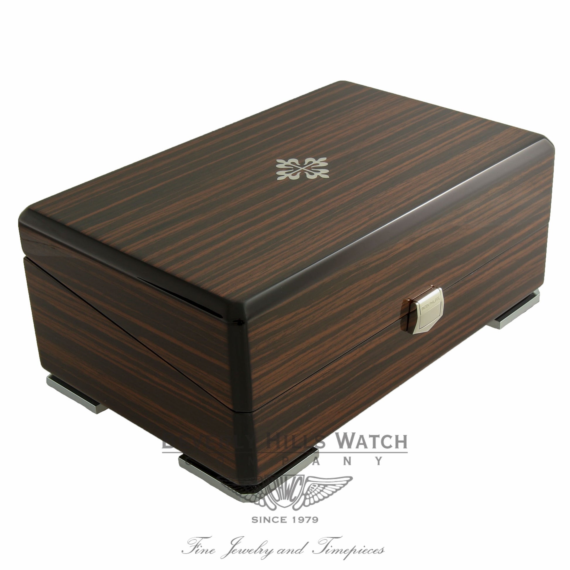 Patek Philippe Complications Blue Dial Automatic 18K White Gold 5930G-0001 915VPF - Beverly Hills Watch