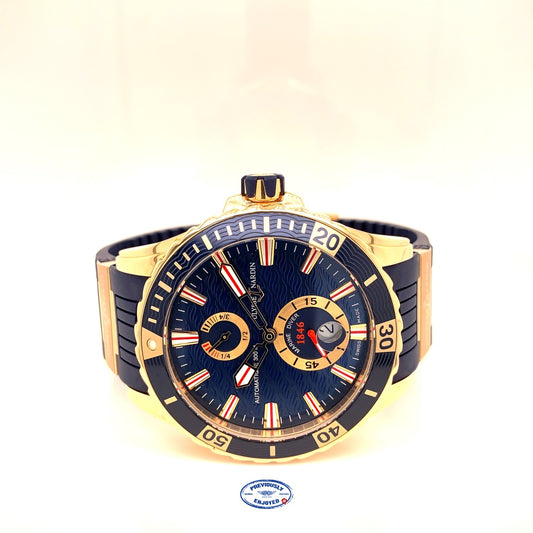 Ulysse Nardin Maxi Marine Diver 44mm Rose Gold 266-10-3/93 UHP4DP